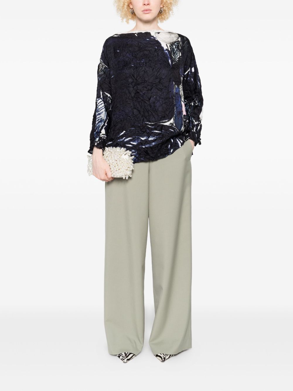 Daniela Gregis Shirts Clear Blue