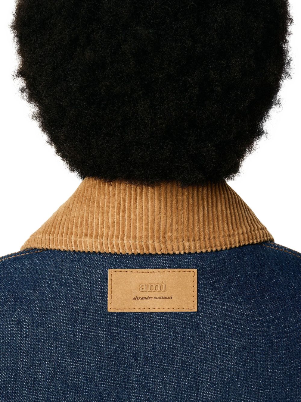 Ami Paris Blue Men's Coat