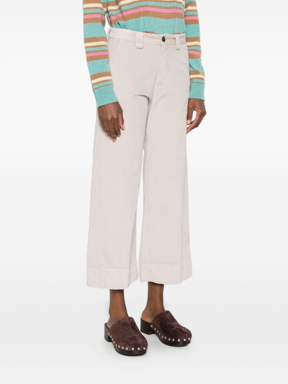 WHITE SAND Trousers Dove Grey