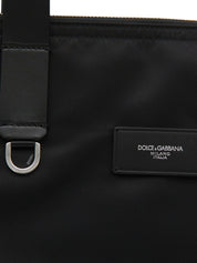 Dolce & Gabbana Adamo nylon and leather tote bag