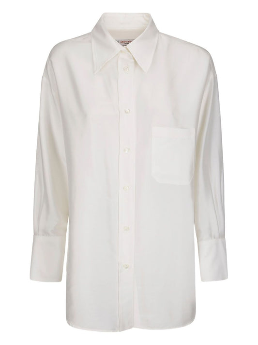 Alberto Biani White Shirt — Sculpted Comfort