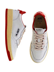 Autry x Maison Kitsuné Red Sneakers