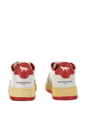 Autry x Maison Kitsuné Red Sneakers