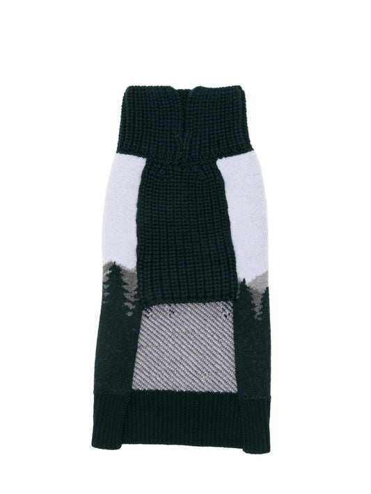 POLDO DOG COUTURE Accessories Blue — Knitwear Mountain Sweater