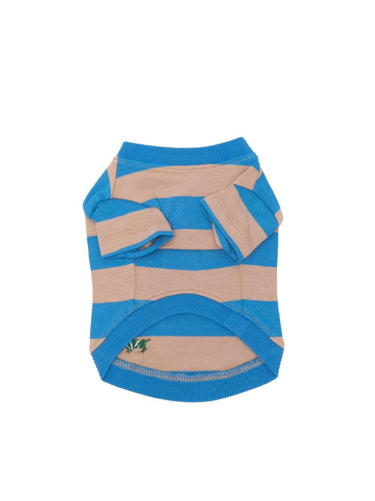 POLDO DOG COUTURE Blue Cotton T‑Shirt Accessory