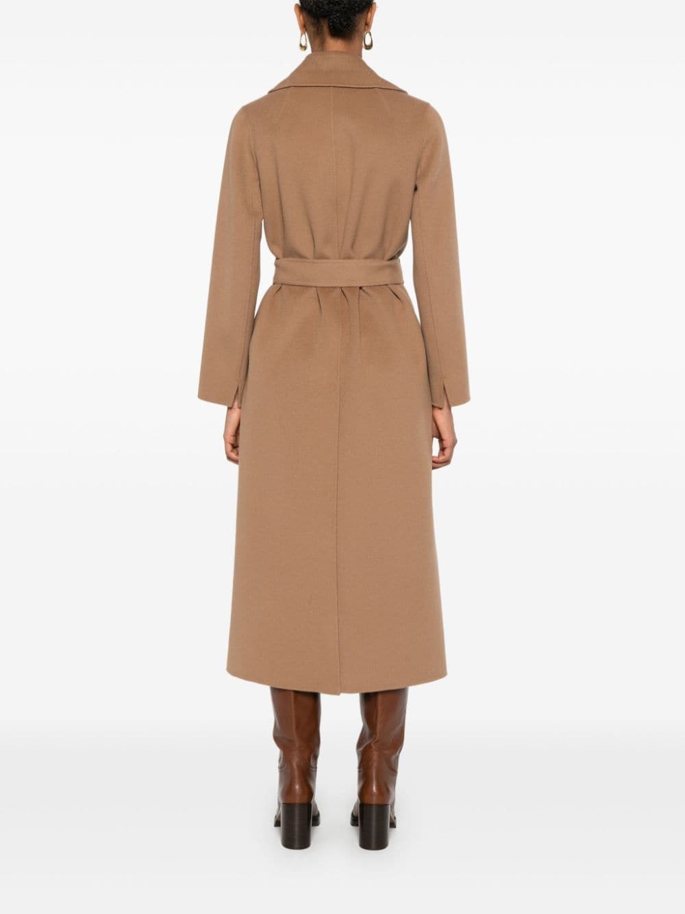 S Max Mara Camel Wool Coat