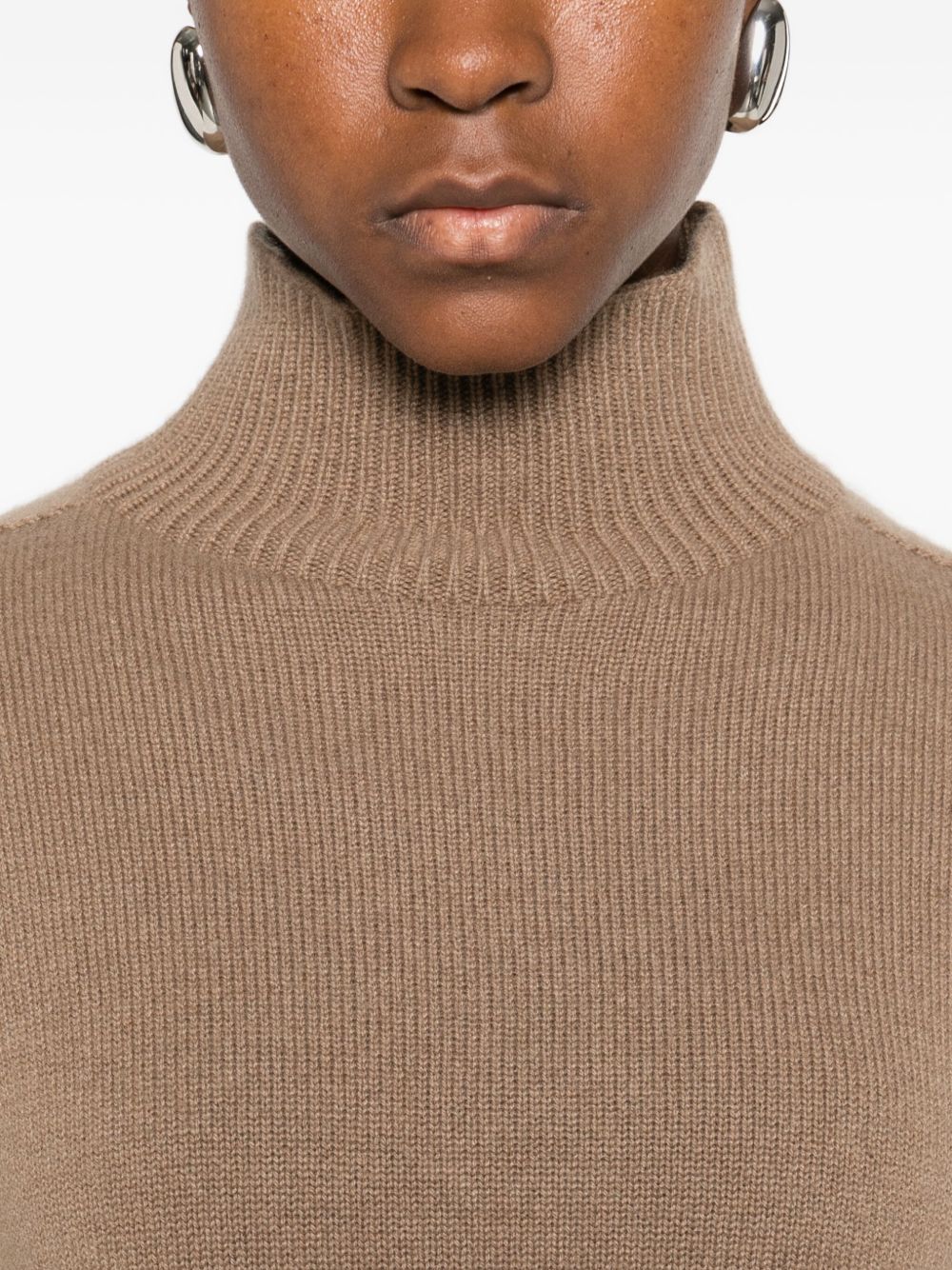 S Max Mara Camel Wool Sweater