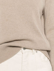 S Max Mara Beige Wool Sweater