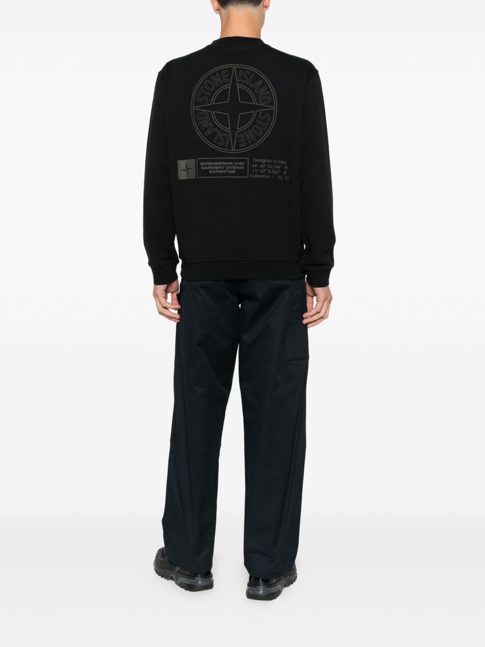Stone Island Sweaters Black