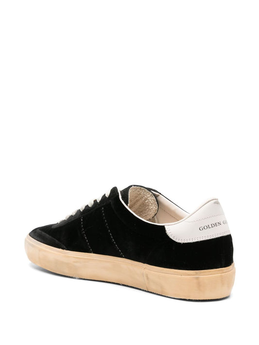 Golden Goose Black Leather Sneakers — Refined Everyday Luxury