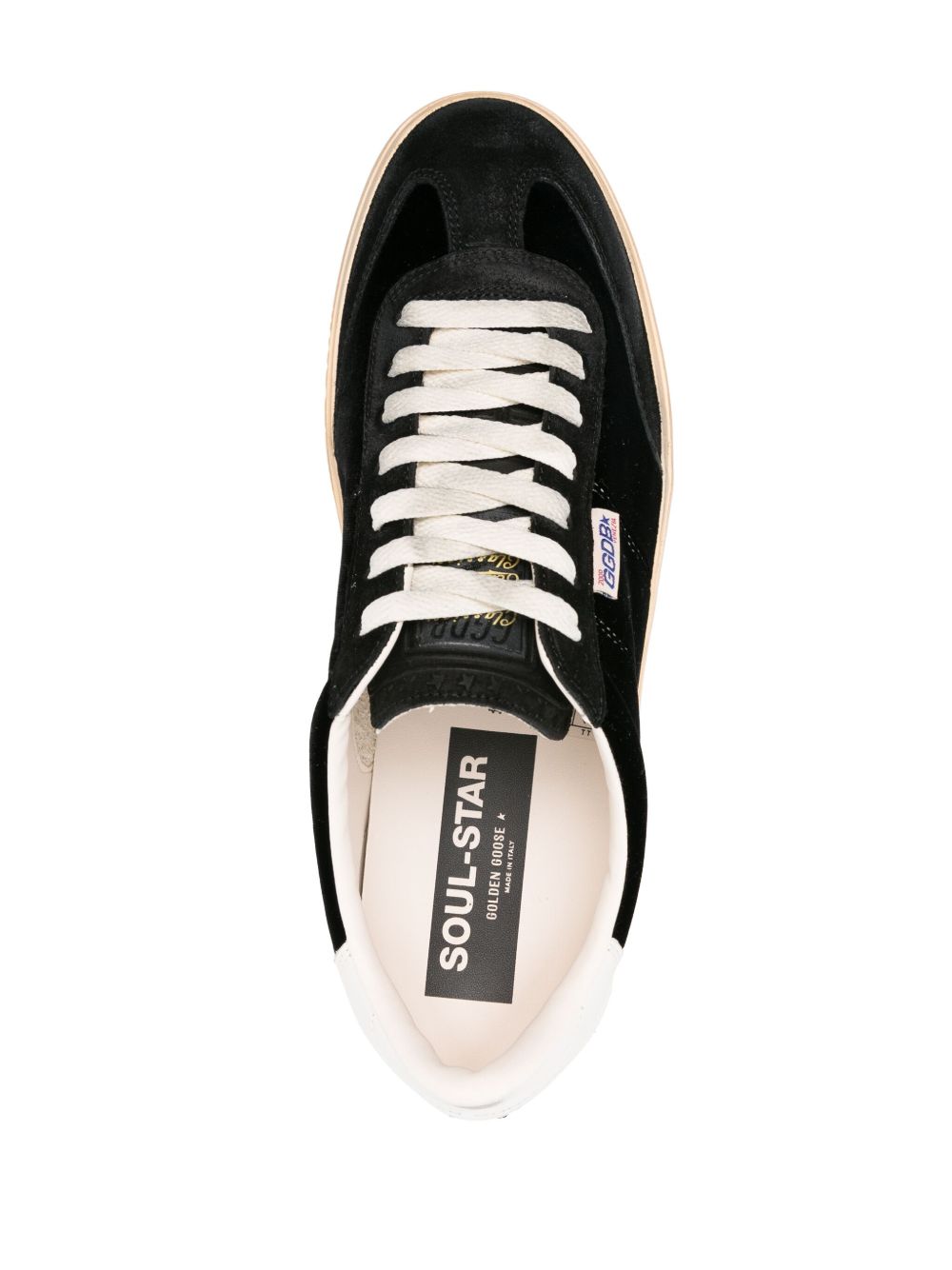 Golden Goose Black Leather Sneakers