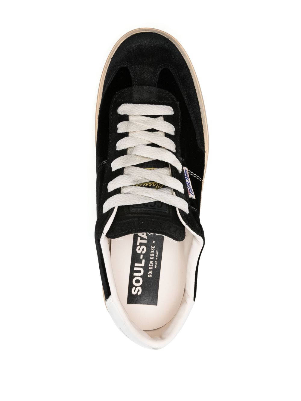 Golden Goose Black Leather Sneakers