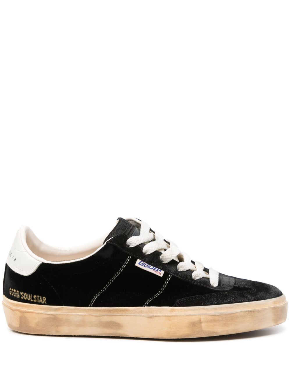 Golden Goose Black Leather Sneakers