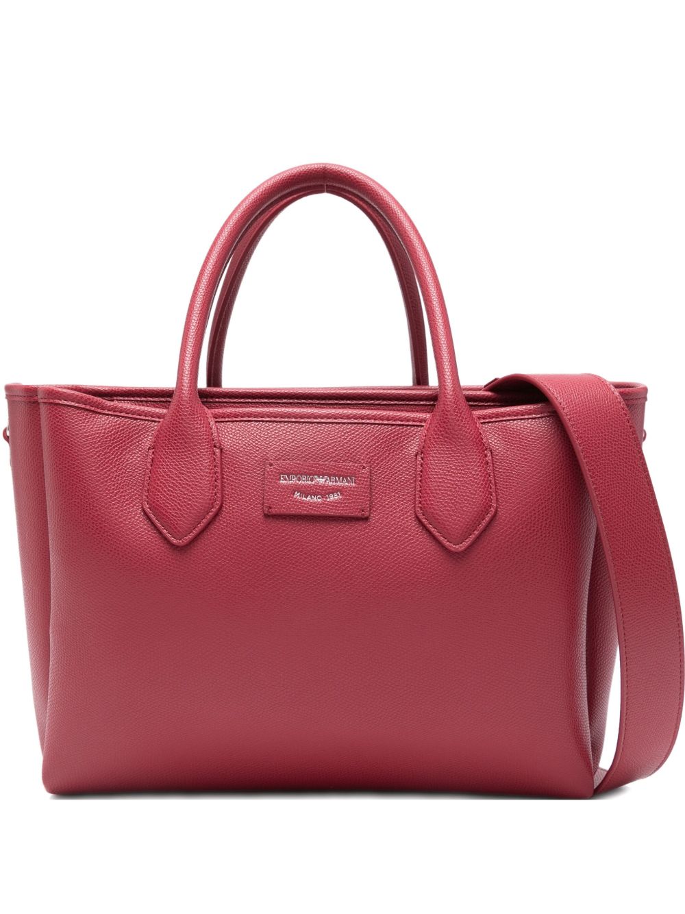 Emporio Armani Bordeaux Shopper Bag