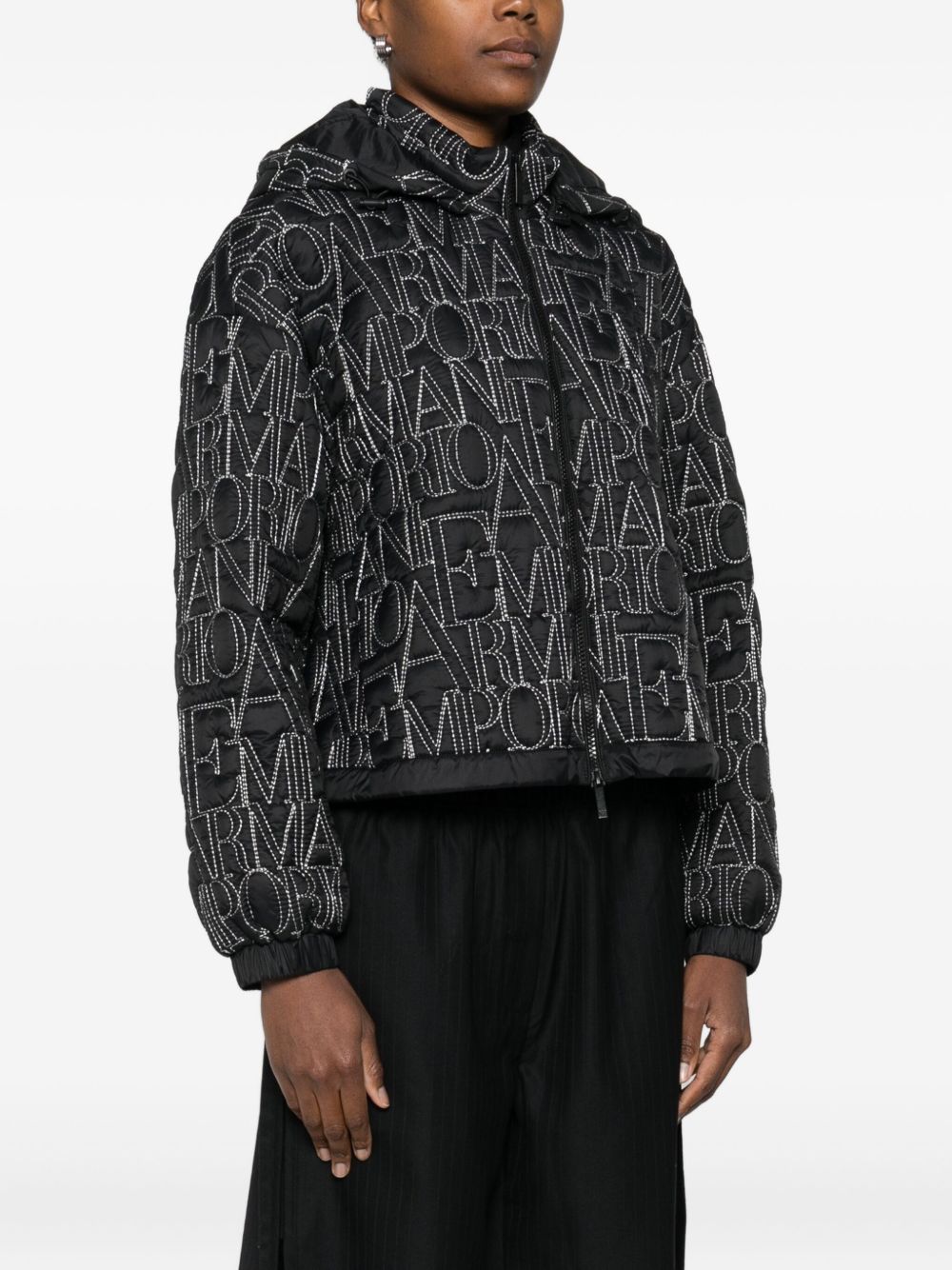 Emporio Armani Black Women's Coat