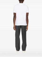 Maison Kitsuné White Cotton T‑Shirt