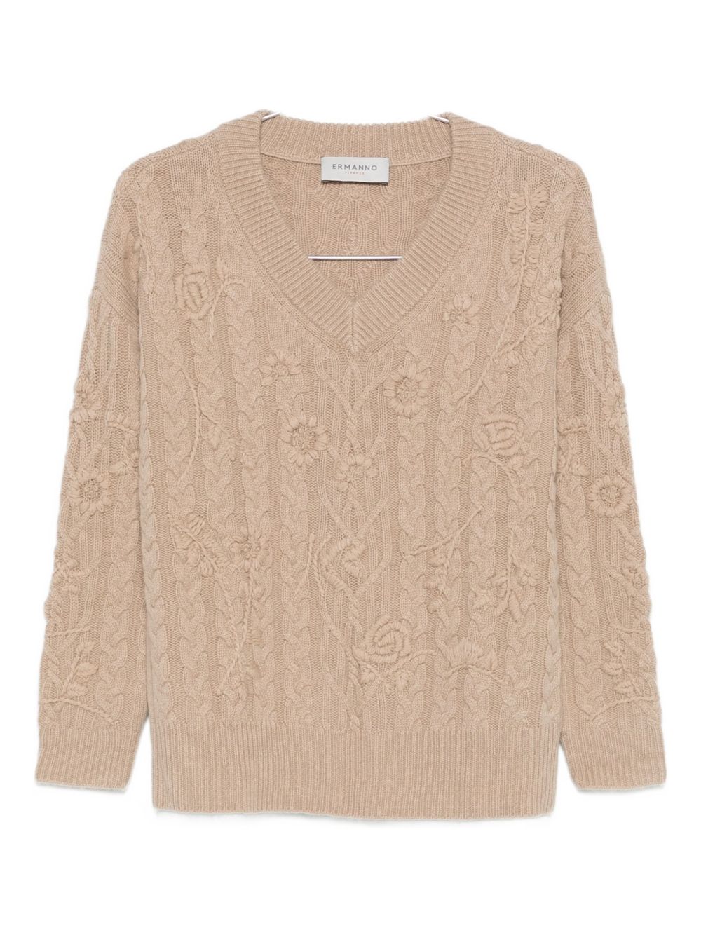 Ermanno Firenze Dove Grey Sweater