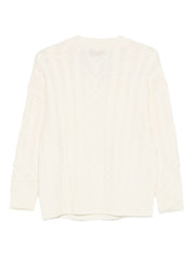 Ermanno Firenze Beige Sweater
