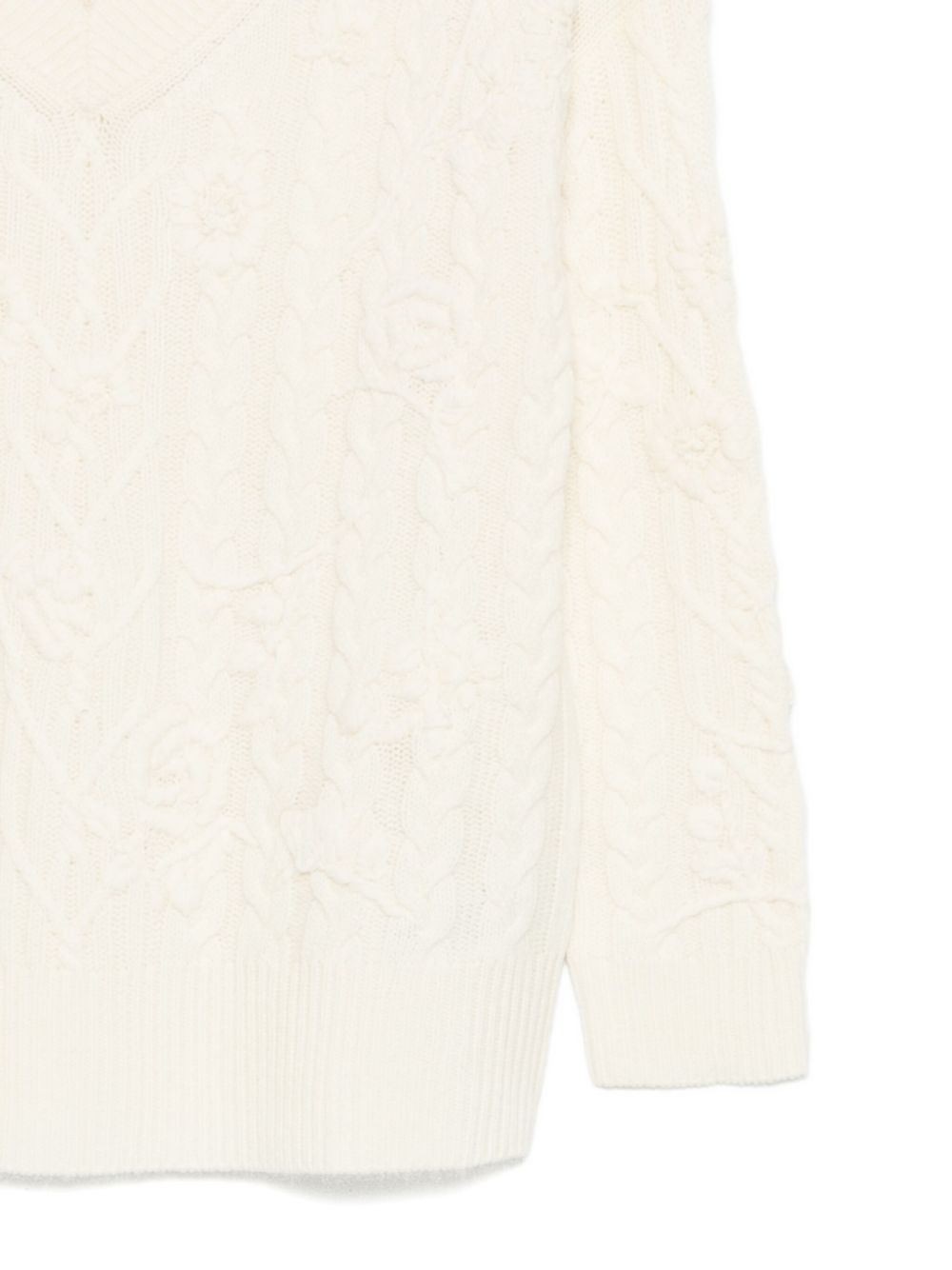 Ermanno Firenze Beige Sweater