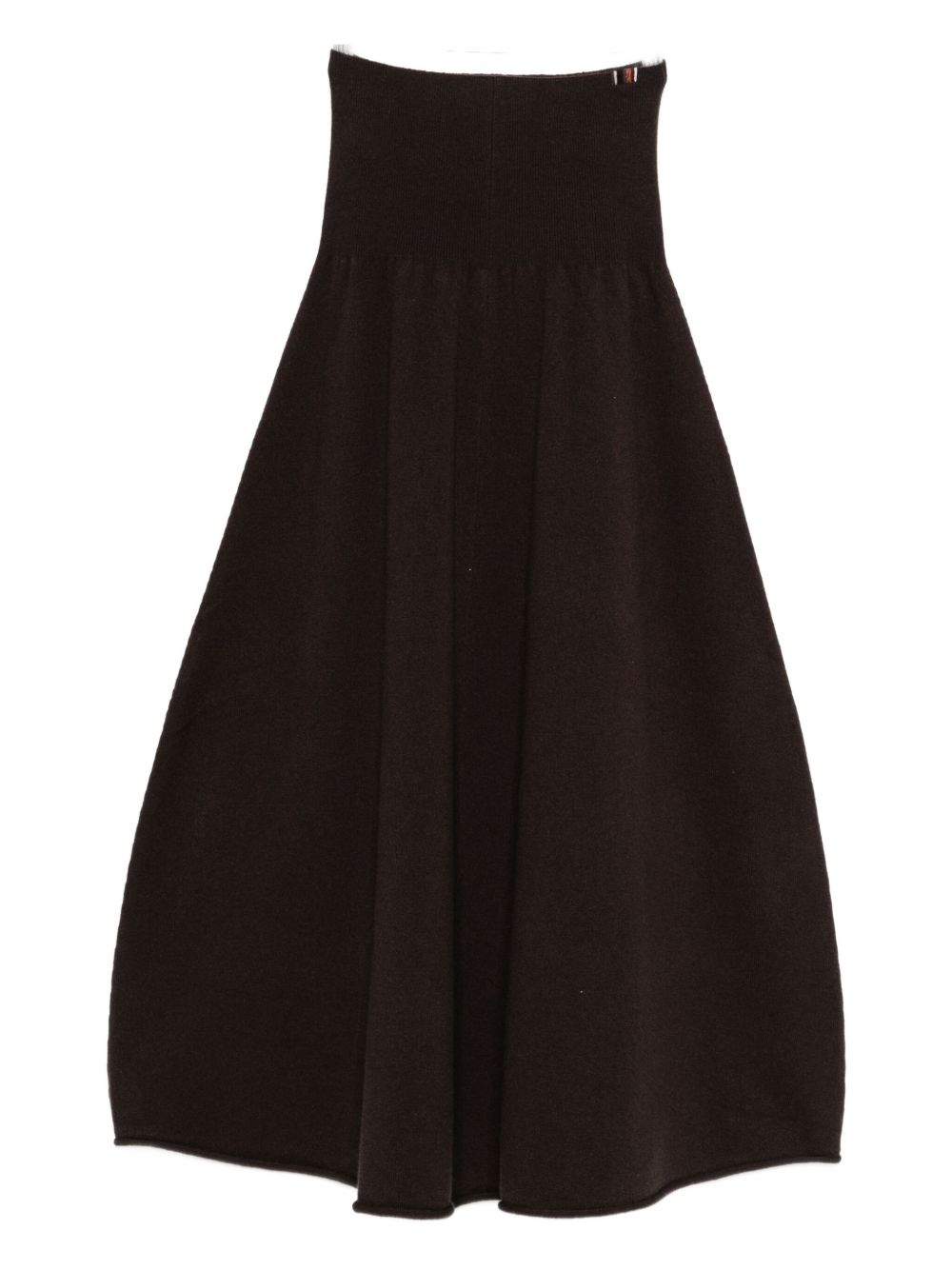 EXTREME CASHMERE Brown Skirt