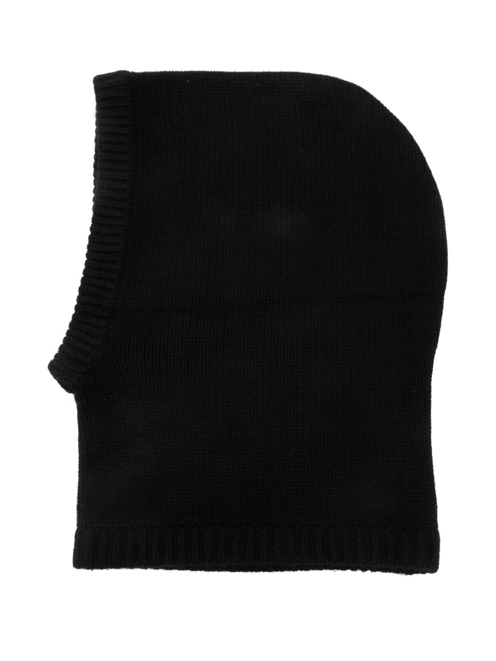 Soft Goat Black Hat in Fine Wool
