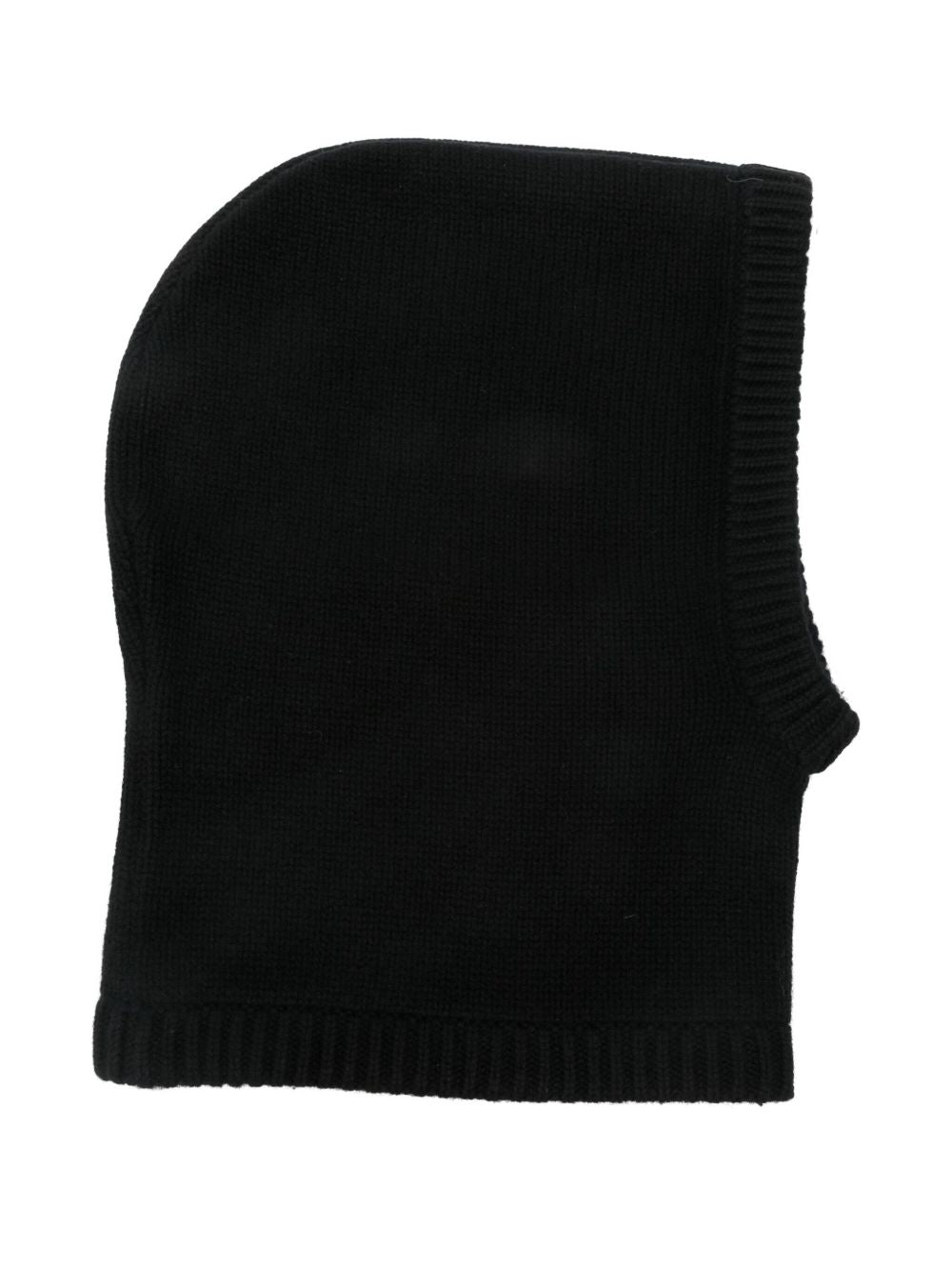 Soft Goat Black Hat in Fine Wool