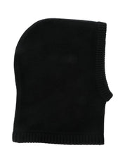 Soft Goat Black Hat in Fine Wool