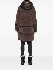 Woolrich Brown Wool Coat for Women