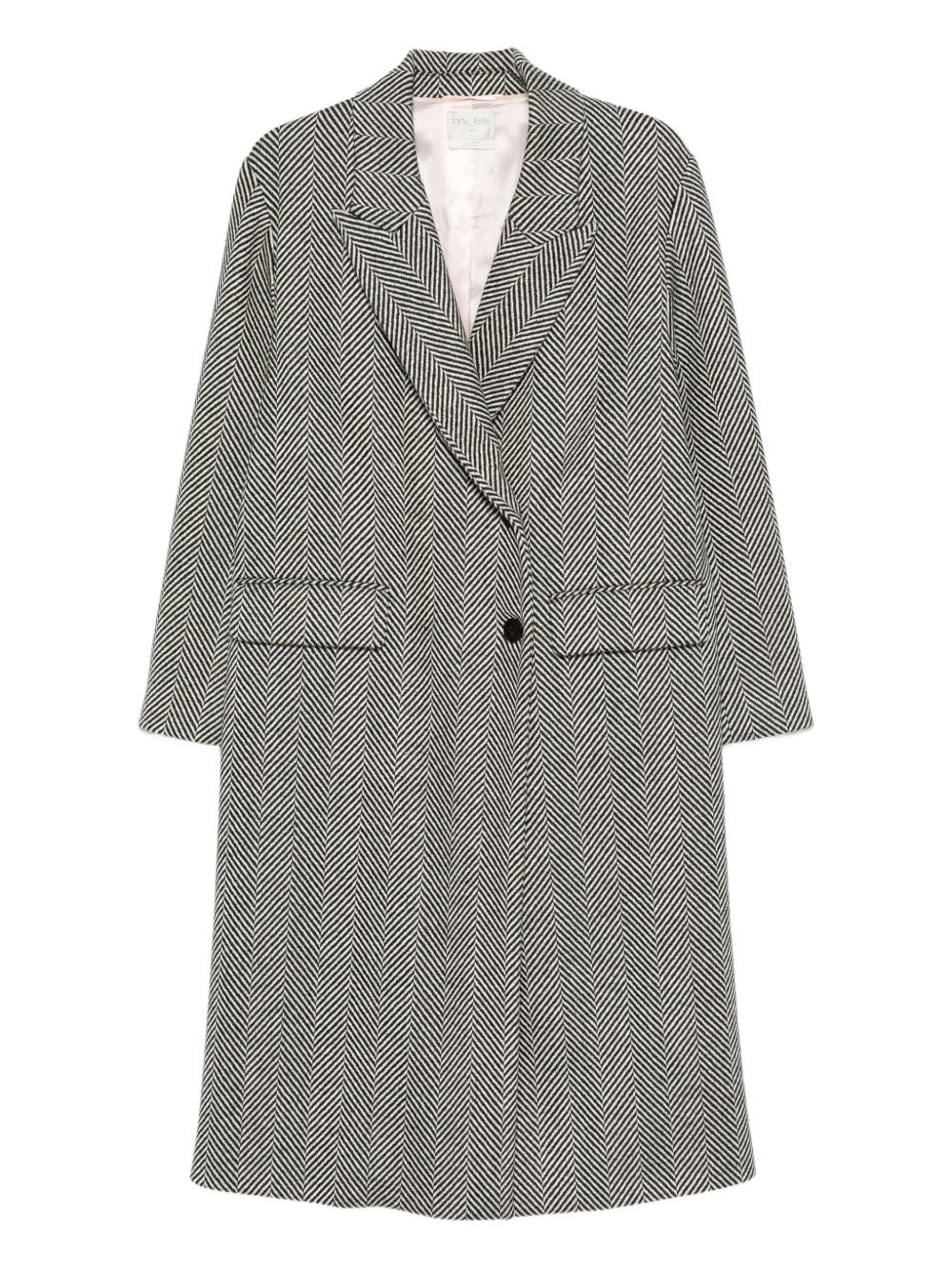 Forte Forte Grey Wool Coat