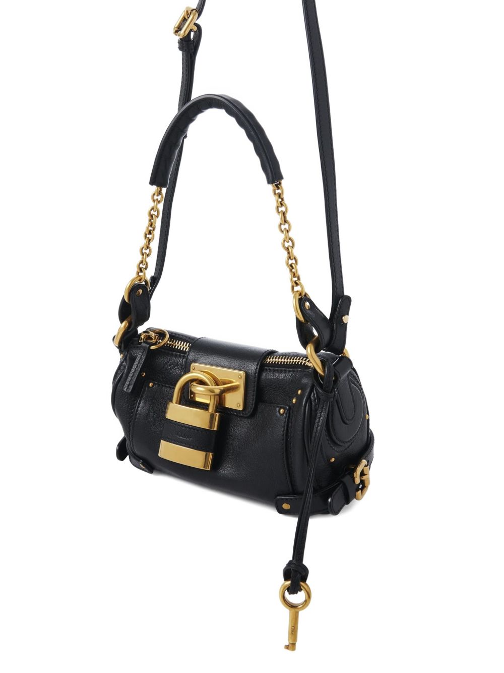 Chloé Shoulder Bag in Black Leather