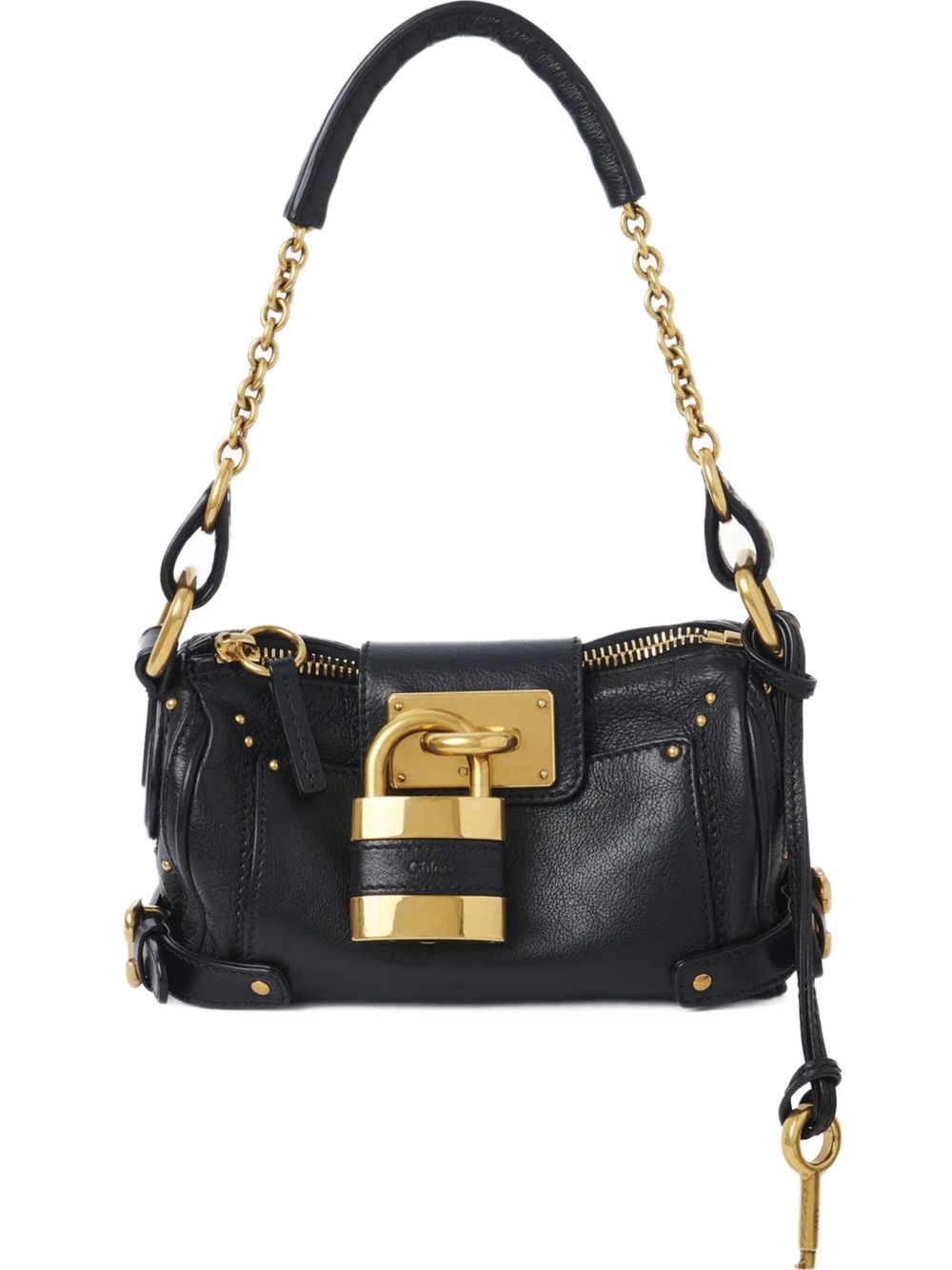 Chloé Shoulder Bag in Black Leather
