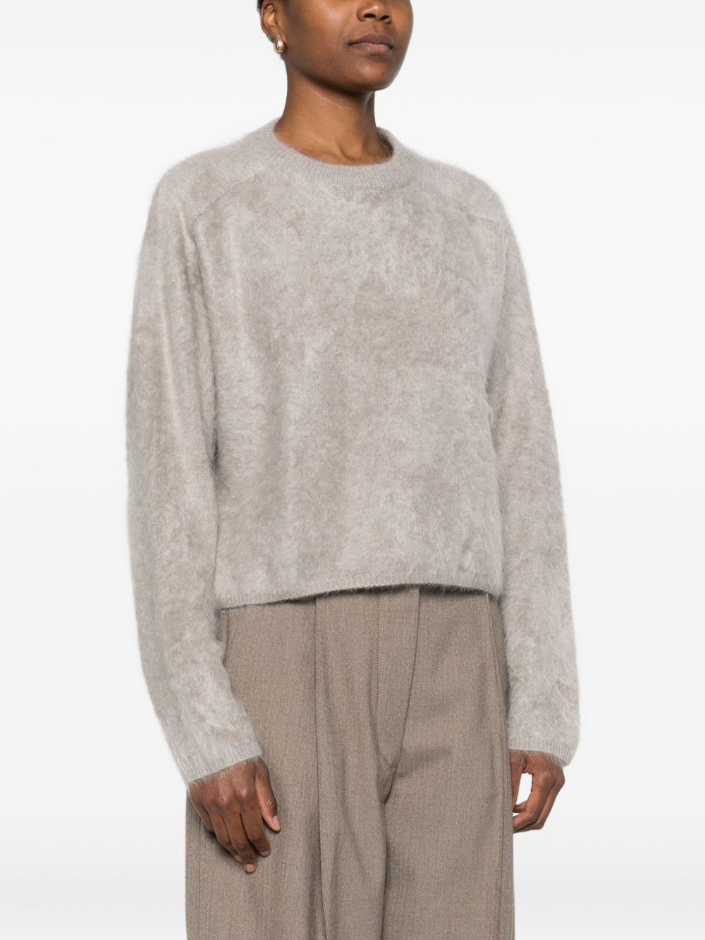 Soft Goat Beige Sweater for Women