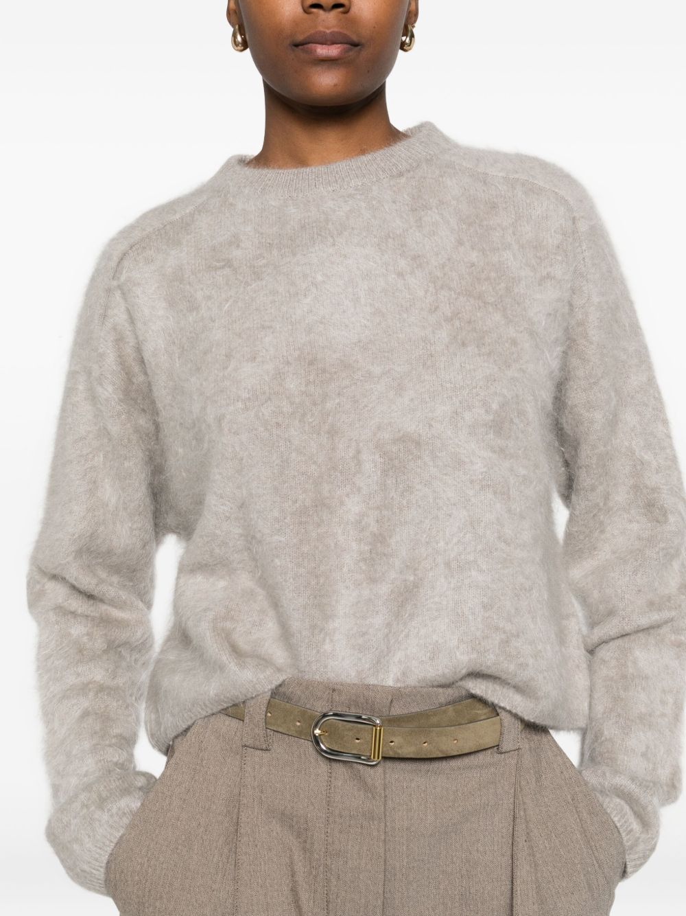 Soft Goat Beige Sweater for Women