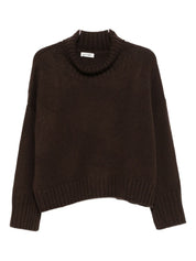 Soft Goat Brown Wool Sweater