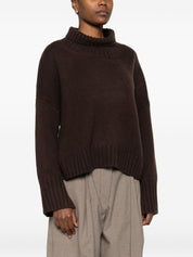Soft Goat Brown Wool Sweater