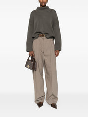 Soft Goat Green Cashmere Sweater