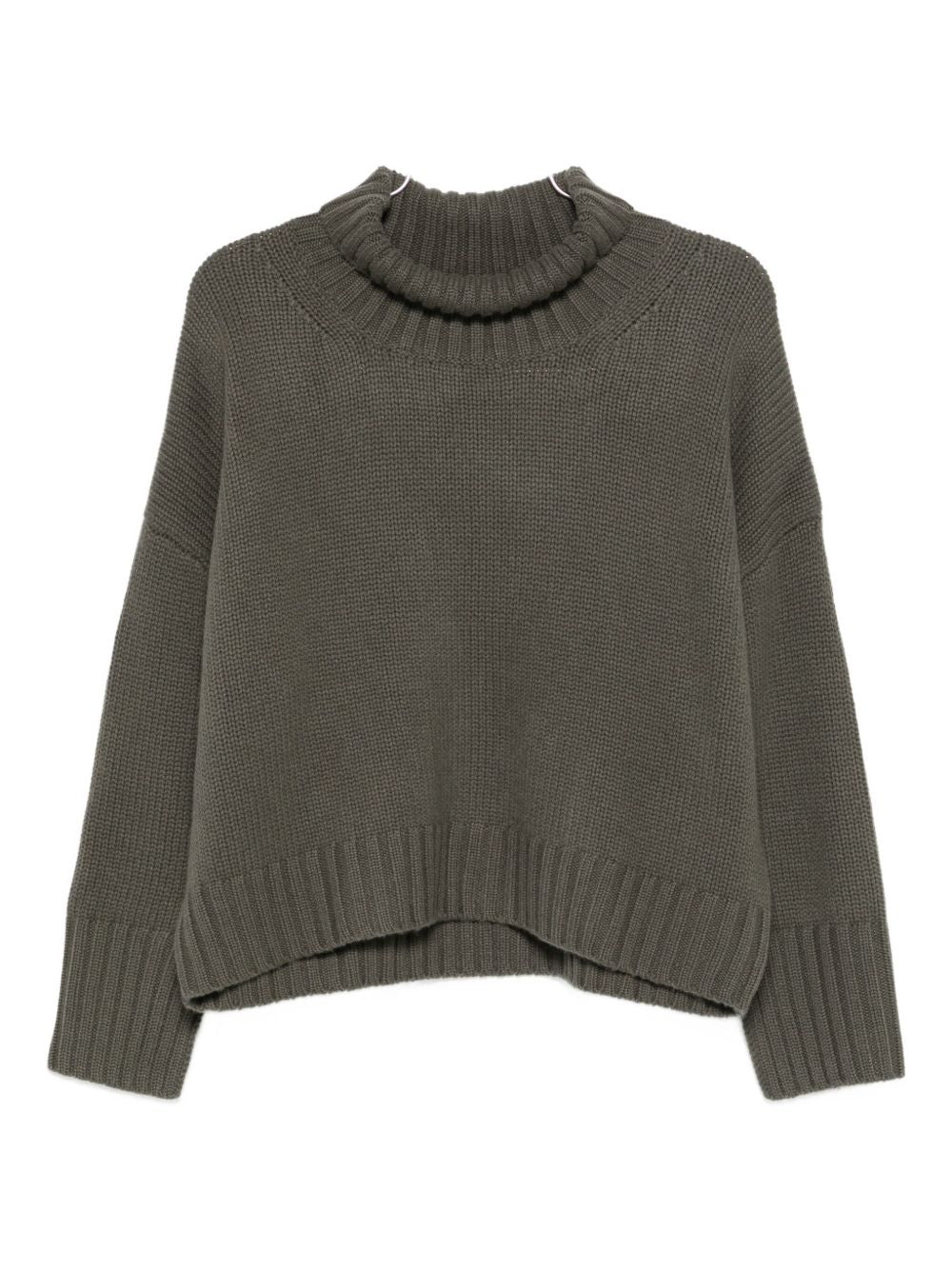 Soft Goat Green Cashmere Sweater