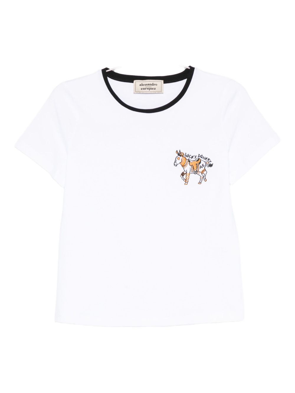 Alessandro Enriquez White T‑Shirt for Women