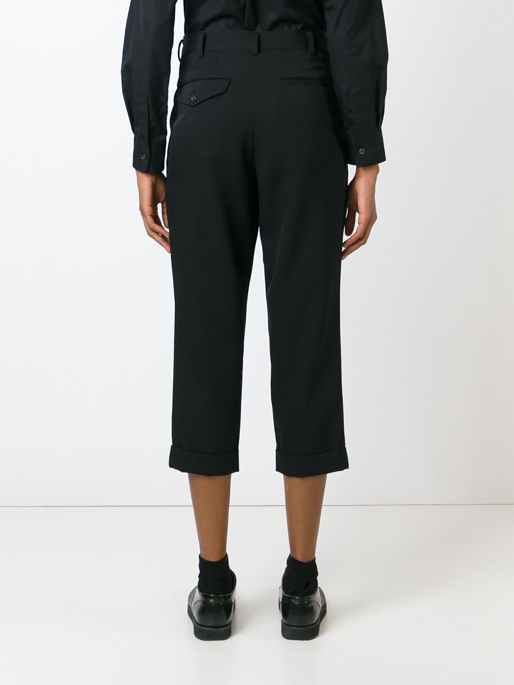 Comme Comme Black Trousers