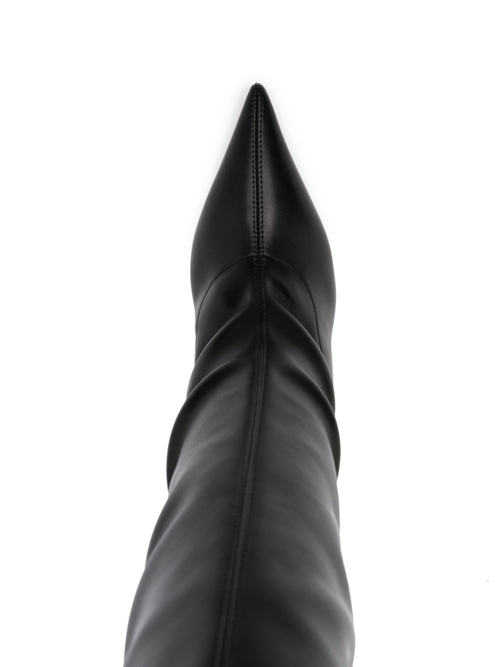 Casadei Black Leather Boots
