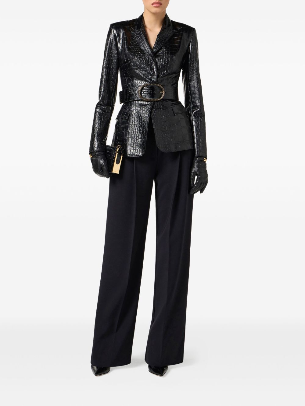 Elisabetta Franchi Black Jacket