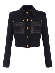 Elisabetta Franchi Black Women's Jacket