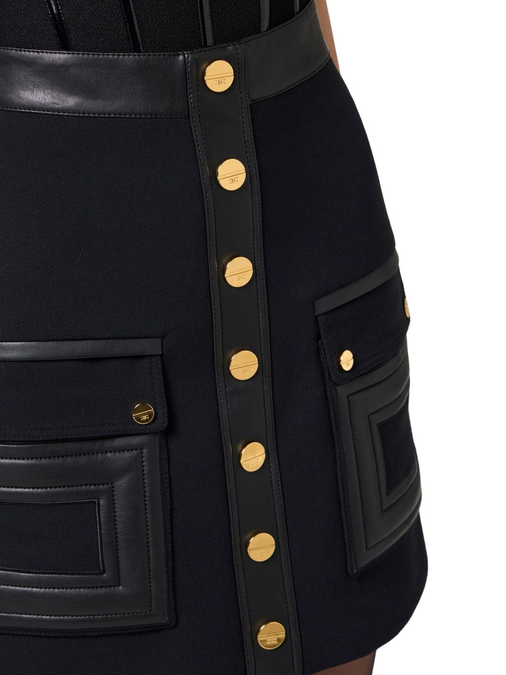 Elisabetta Franchi Black Skirt