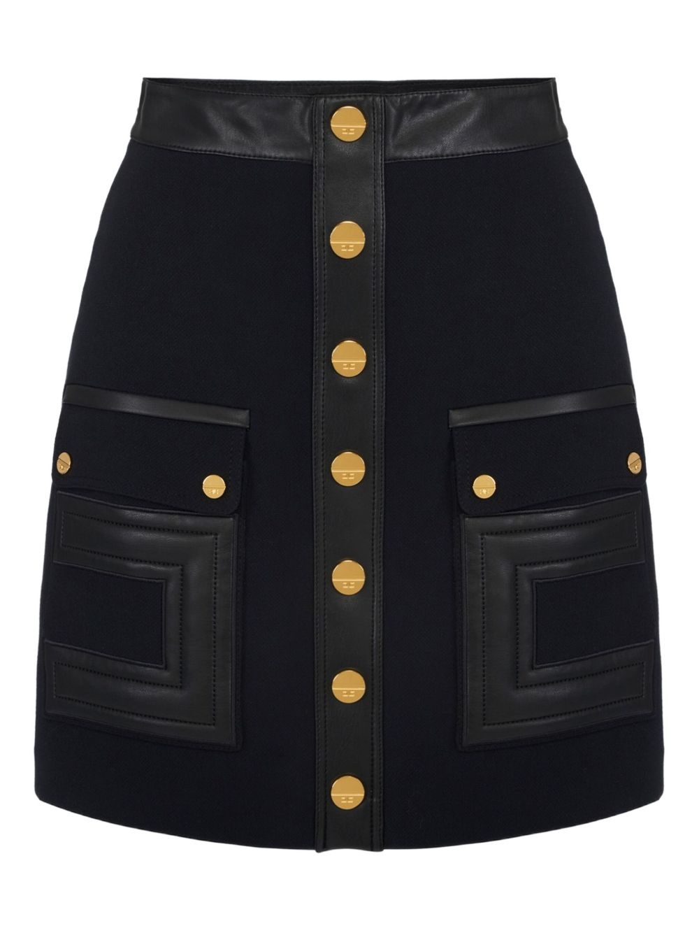Elisabetta Franchi Black Skirt