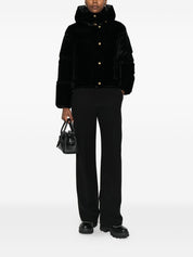 Elisabetta Franchi Black Coat for Women