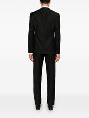 Boglioli Black Wool Suit