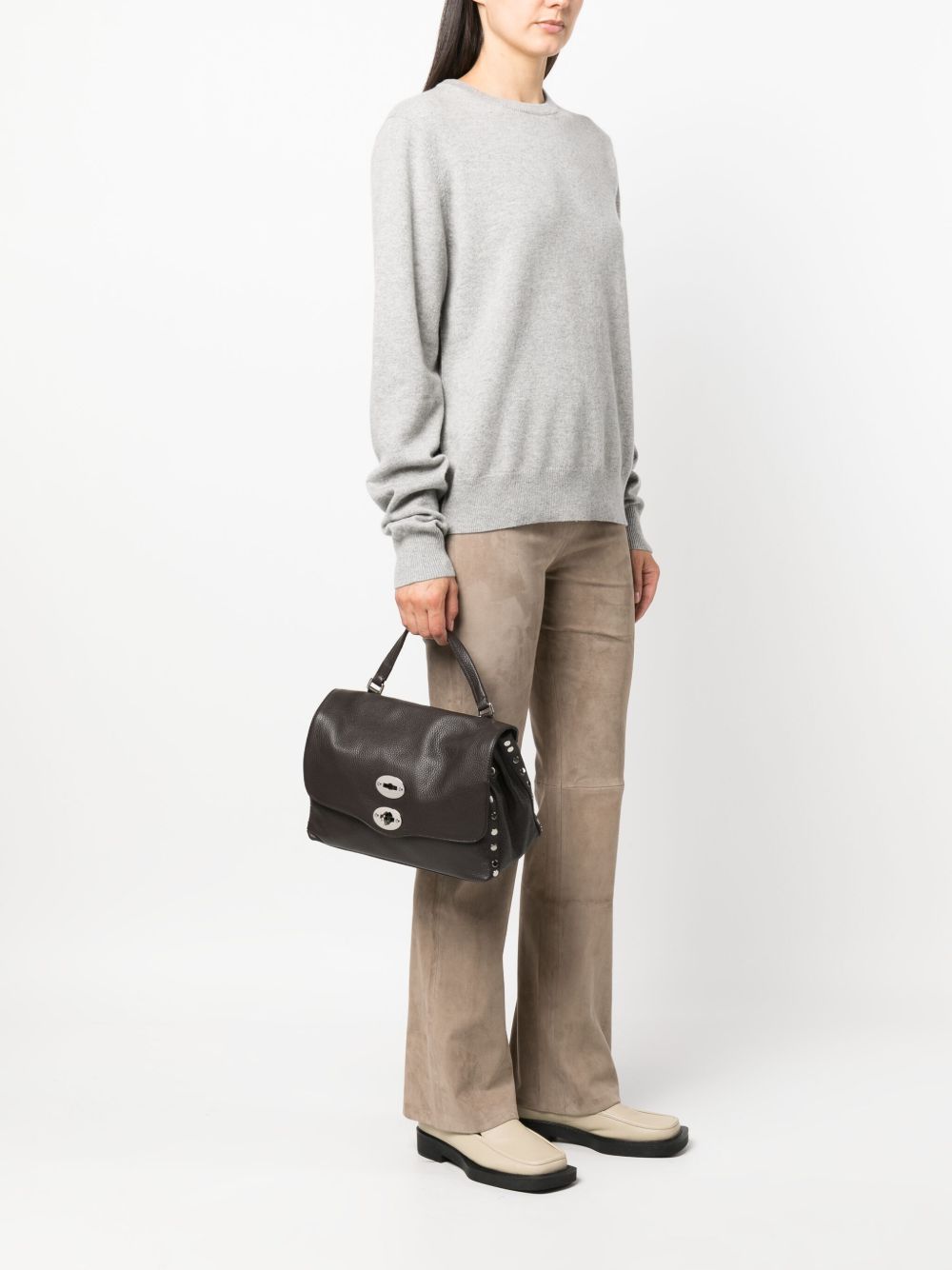 Zanellato Brown Leather Handbag