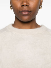 Soft Goat White Cashmere Sweater