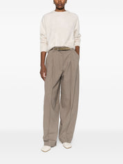 Soft Goat White Cashmere Sweater