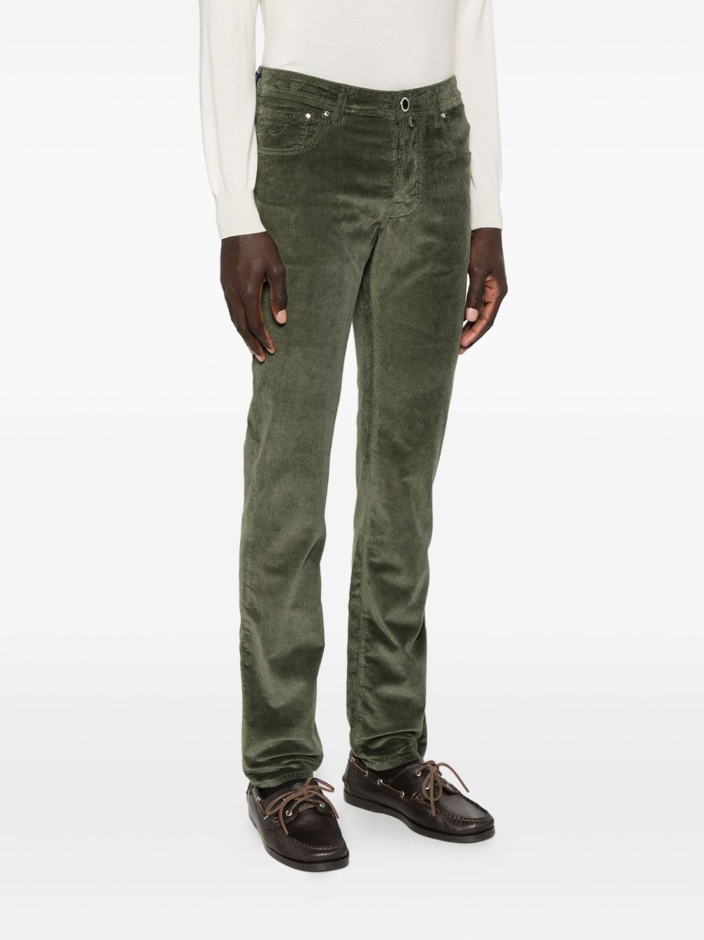 Jacob Cohen Green Denim Jeans
